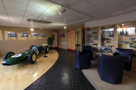 Lotus Racing factory