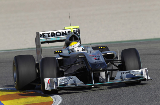 F1 testing @ Valencia