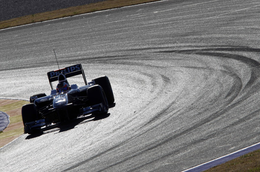F1 testing @ Valencia