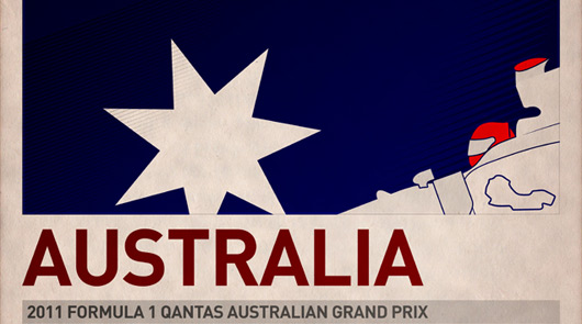 Unofficial Australian Grand Prix poster