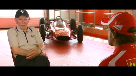 John Surtees and Fernando Alonso