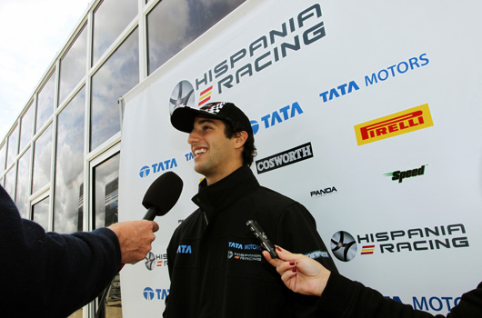 Daniel Ricciardo, 2011 British GP