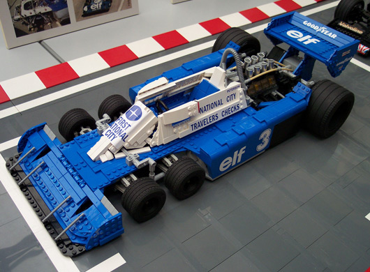 Lego Formula One cars