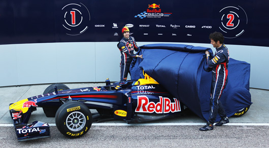 Red Bull Racing RB7 launch