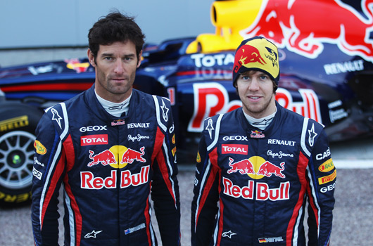 Webber & Vettel