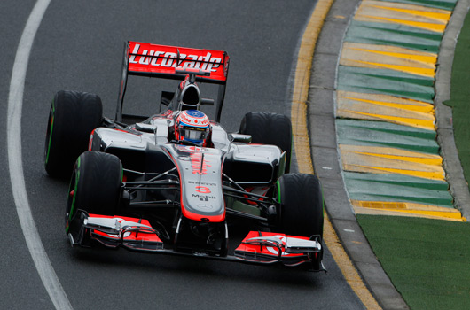 McLaren MP4-27, Friday practice, 2012 Australian Grand Prix