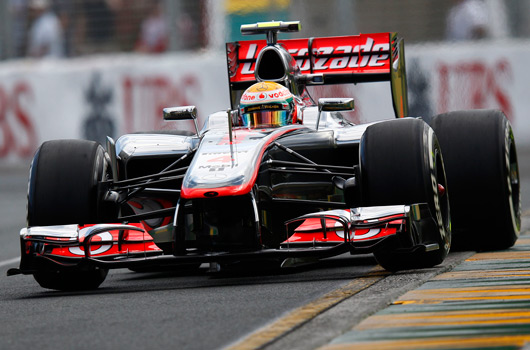 McLaren MP4-27, Friday practice, 2012 Australian Grand Prix