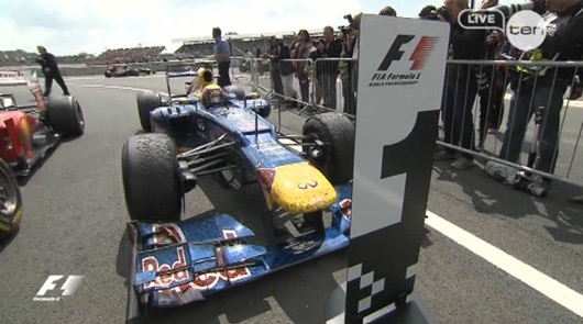 Mark Webber, 2012 British Grand Prix winner
