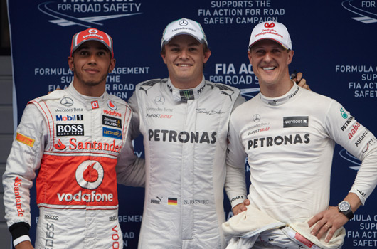 Nico Rosberg, 2012 Chinese Grand Prix