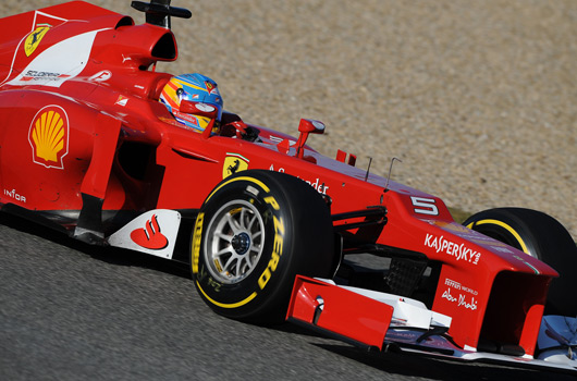 Fernando Alonso, Ferrari F2012, Jerez