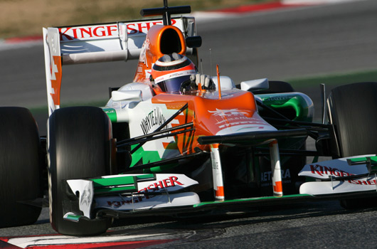 Nico Hulkenberg, Force India VJM05, Barcelona