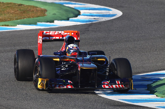 F1 Jerez pre-season testing, February 2012