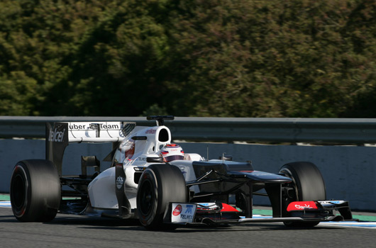F1 Jerez pre-season testing, February 2012