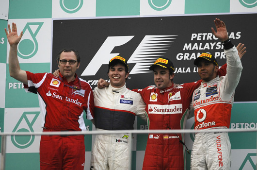 Fernando Alonso, 2012 Malaysian Grand Prix