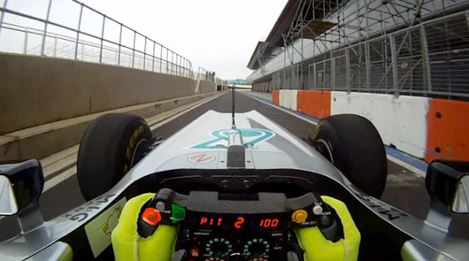 Mercedes AMG W03 video preview