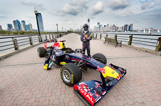 Red Bull Racing visits New York City