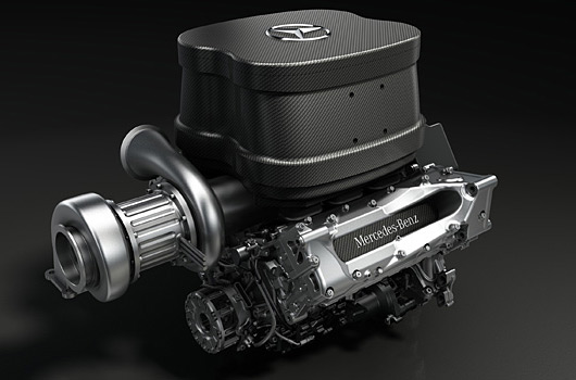Mercedes V6 F1 engine