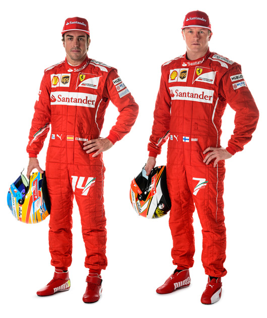 Fernando Alonso and Kimi Raikkonen