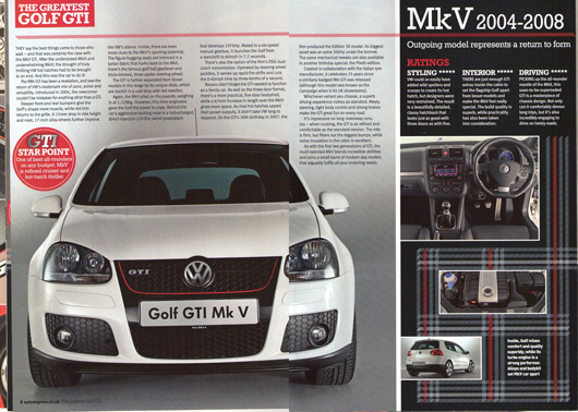Golf GTI article