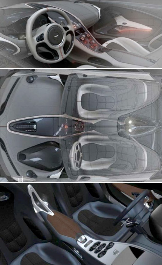 Aston Martin One-77 interior