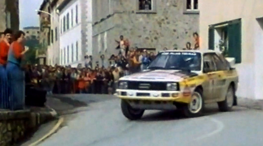 No it's mostly Quattro rally footage with a bit of circuit racing just so