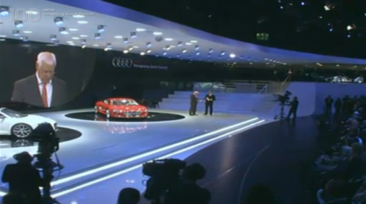 Audi presentaion at Frankfurt 2009