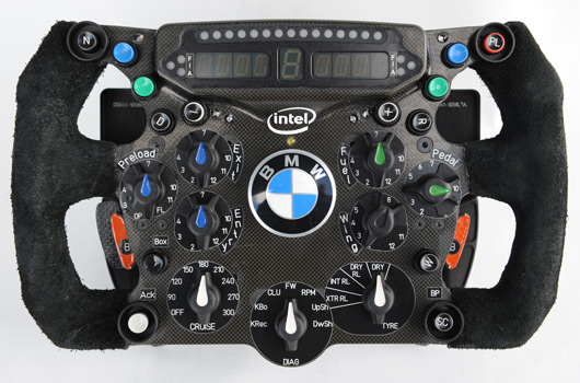 BMW Sauber F1.09 steering wheel
