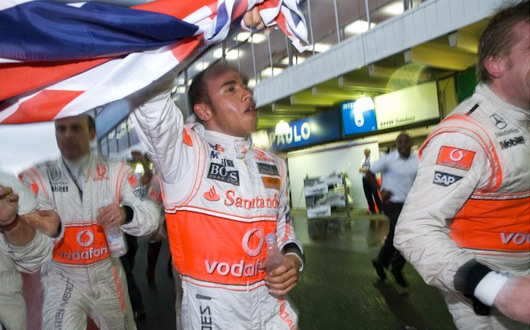 Lewis Hamilton -  2008 F1 World Champion