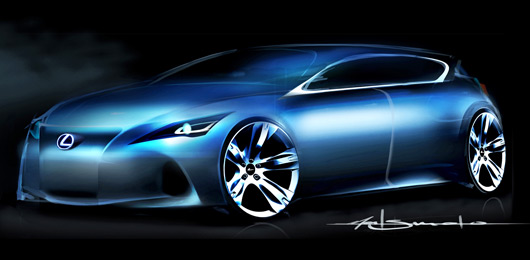 Lexus LF-Ch sketch