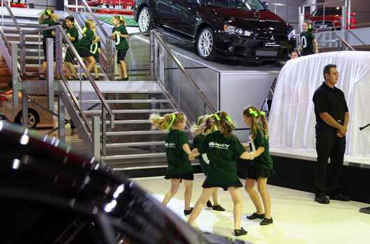 Mitsubishi at the Melbourne International Motor Show