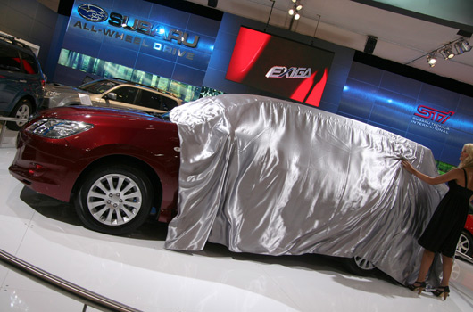 Subaru at the Melbourne International Motor Show 2009