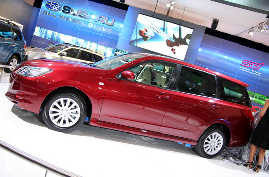 Subaru at the Melbourne International Motor Show 2009