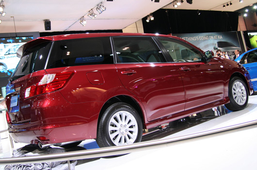 Subaru at the Melbourne International Motor Show 2009