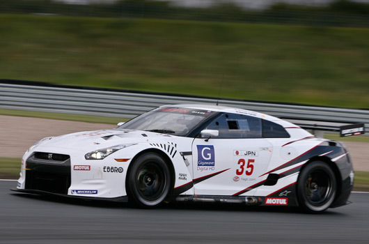 Nissan GT-R at 2009 Spa 24 hour
