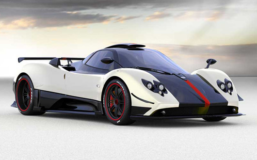 The Pagani Zonda Cinque Roadster just look at it