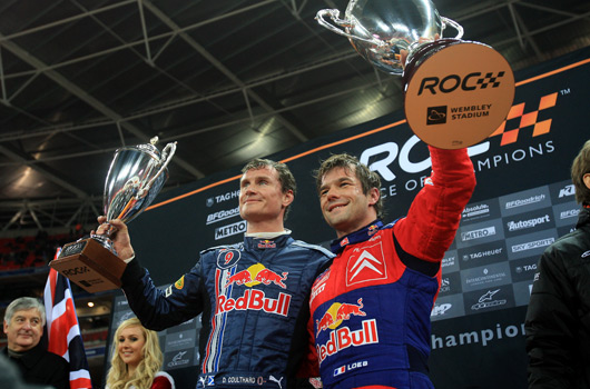 Race of Champions 2008 - Sebastien Loeb and David Coulthard