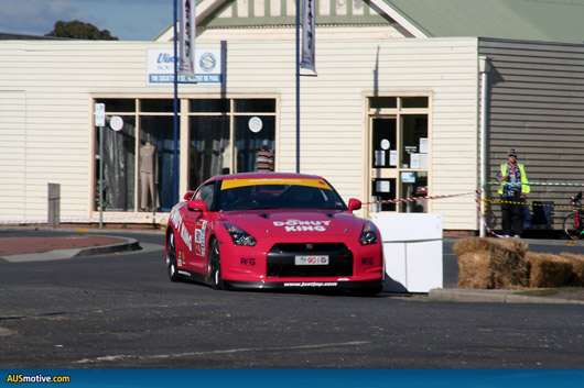 R35 Nissan GT-R at Targa Tasmania