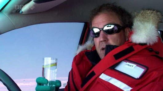 Top Gear Polar episode - Clarkson with Gin & Tonic