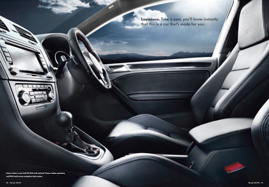VW UK Golf GTI brochure