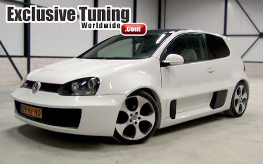 Golf GTI W12 body kit Dutch tuners Exclusive Tuning Worldwide have done