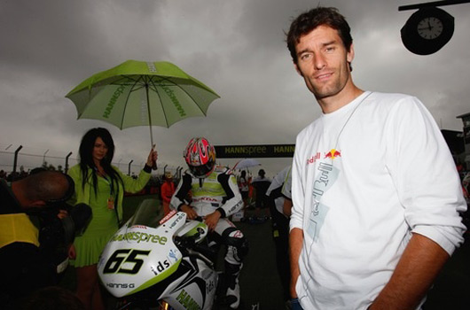 Mark Webber at SBK
