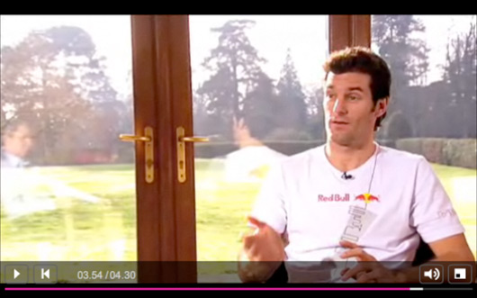Mark Webber talks to BBC