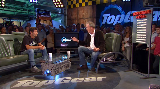 Mark Webber on Top Gear