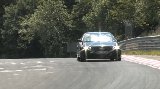 Audi RS3 spy video