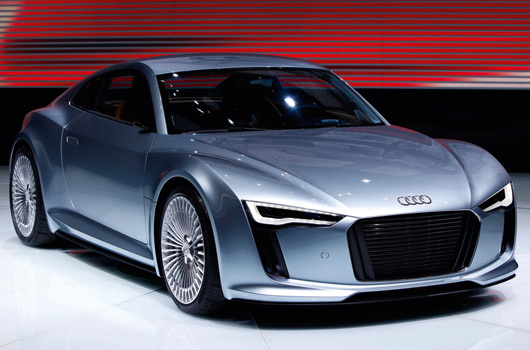 Detroit showcar Audi e-tron
