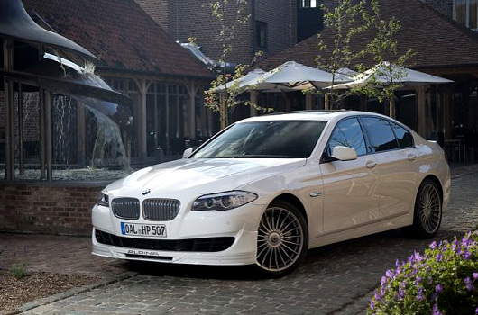 Images of the BMW Alpina B5 Bi-Turbo have been published and here's a few 