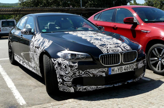 BMW F10 M5 prototype It's been a few months since we last saw some decent