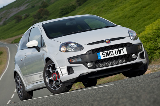 The Abarth Punto EVO has just gone on sale in the UK