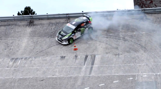 Ken Block Gymkhana THREE As previewed earlier in the month Ken Block is