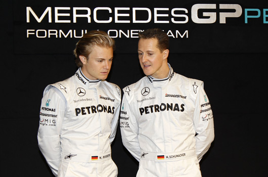 Mercedes GP Petronas 2010 launch